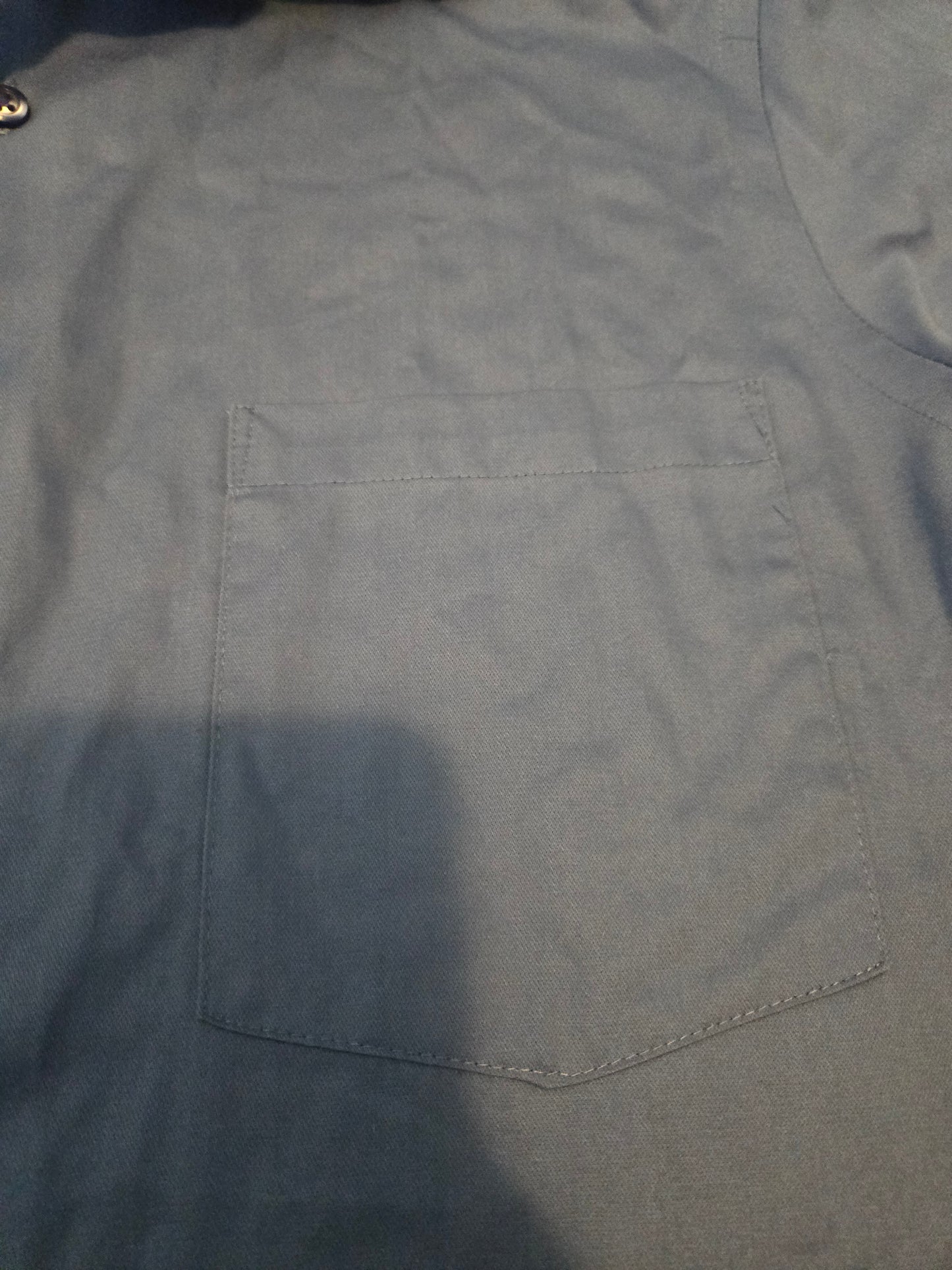 Van Huesen Blue Long Sleeve Button Up Shirt