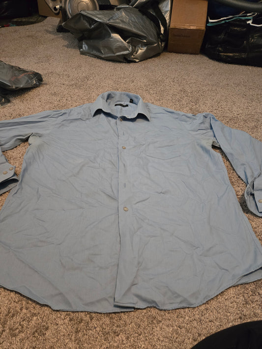 Jones New York Light Blue Long sleeve Button Up Shirt  - Gently Used