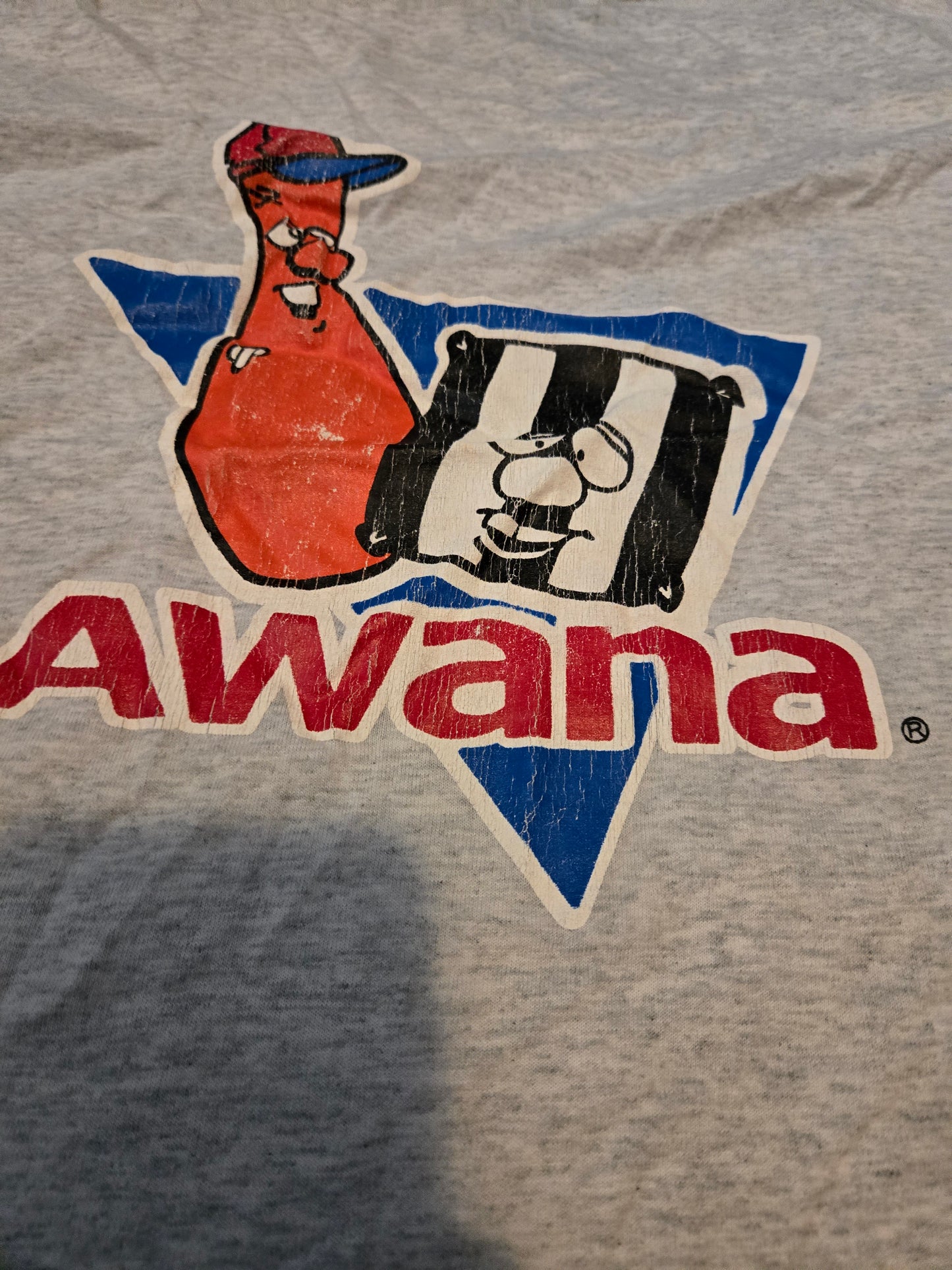 Gray Awana Graphic TShirt - Gently Used