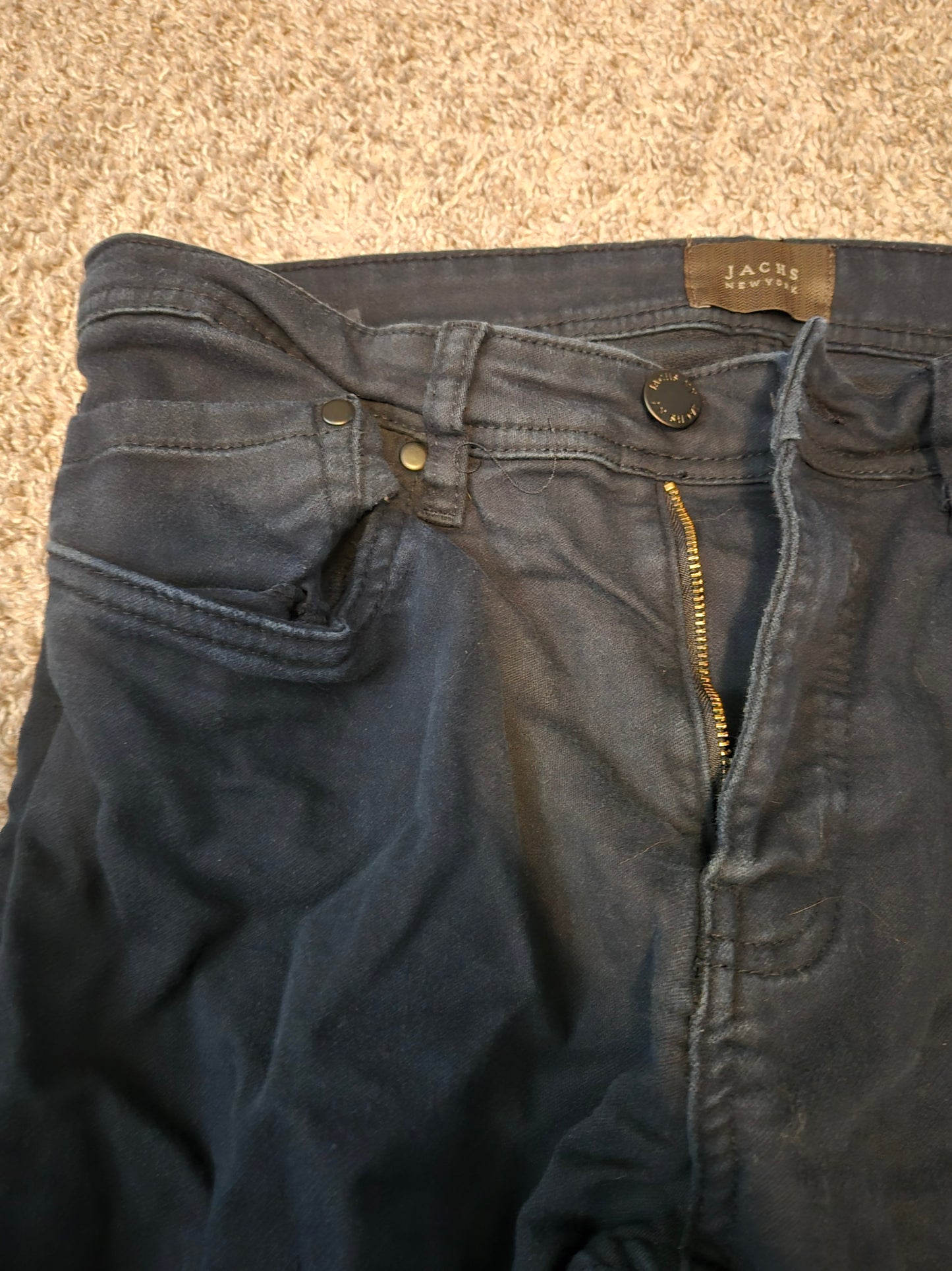 Jach's New York Navy Blue Jeans - Gently Used