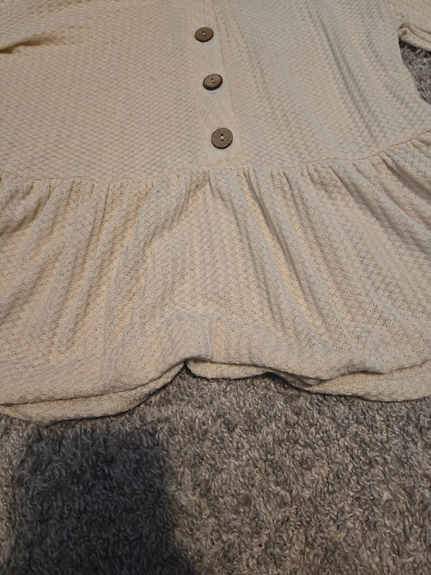Emery Rose Pink Long Sleeve Midi Shirt - Gently Used