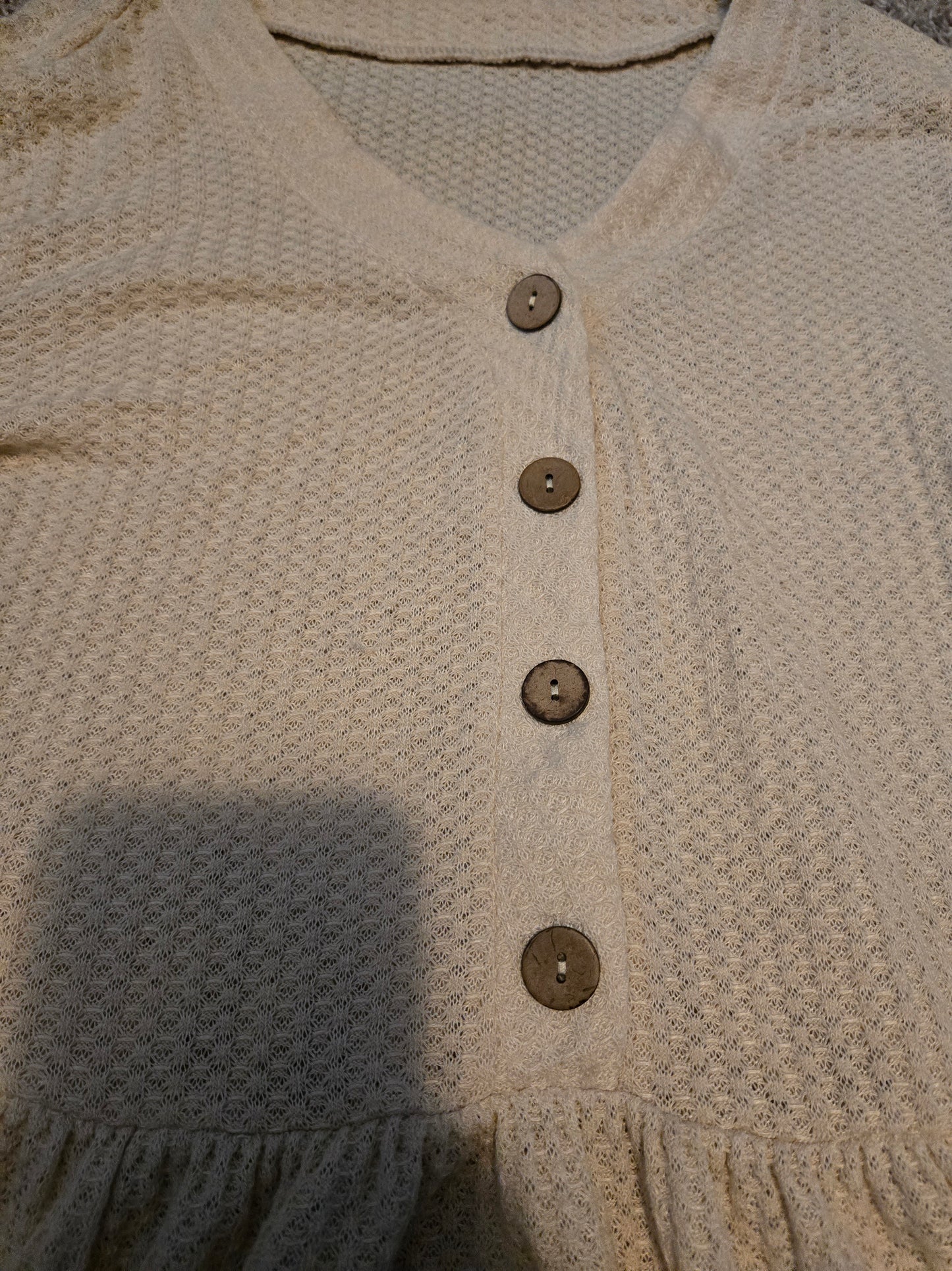 Emery Rose Pink Long Sleeve Midi Shirt - Gently Used