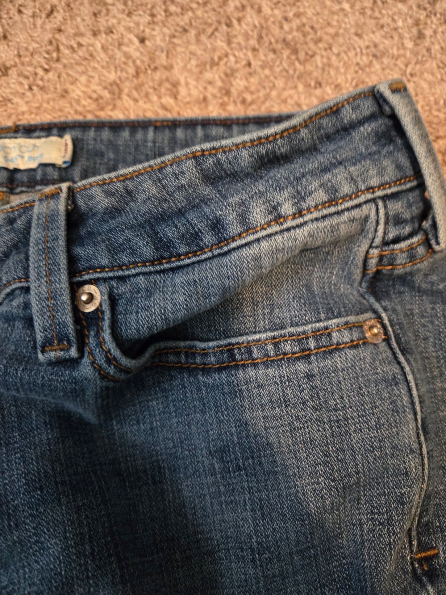 Levi Strauss Low Boot Cut Blue Jeans - Gently Used
