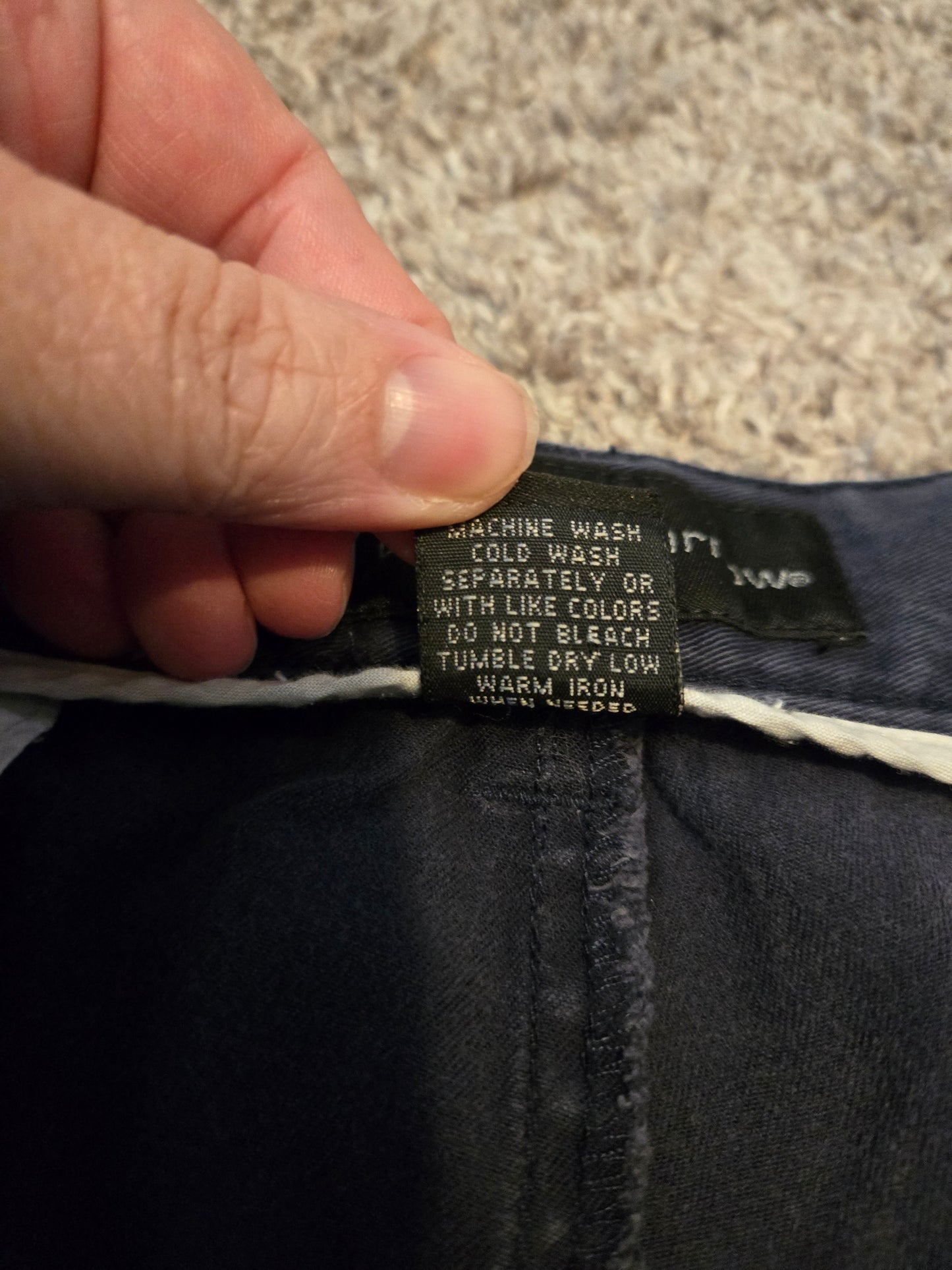 Croft & Barrow Faded Black Shorts