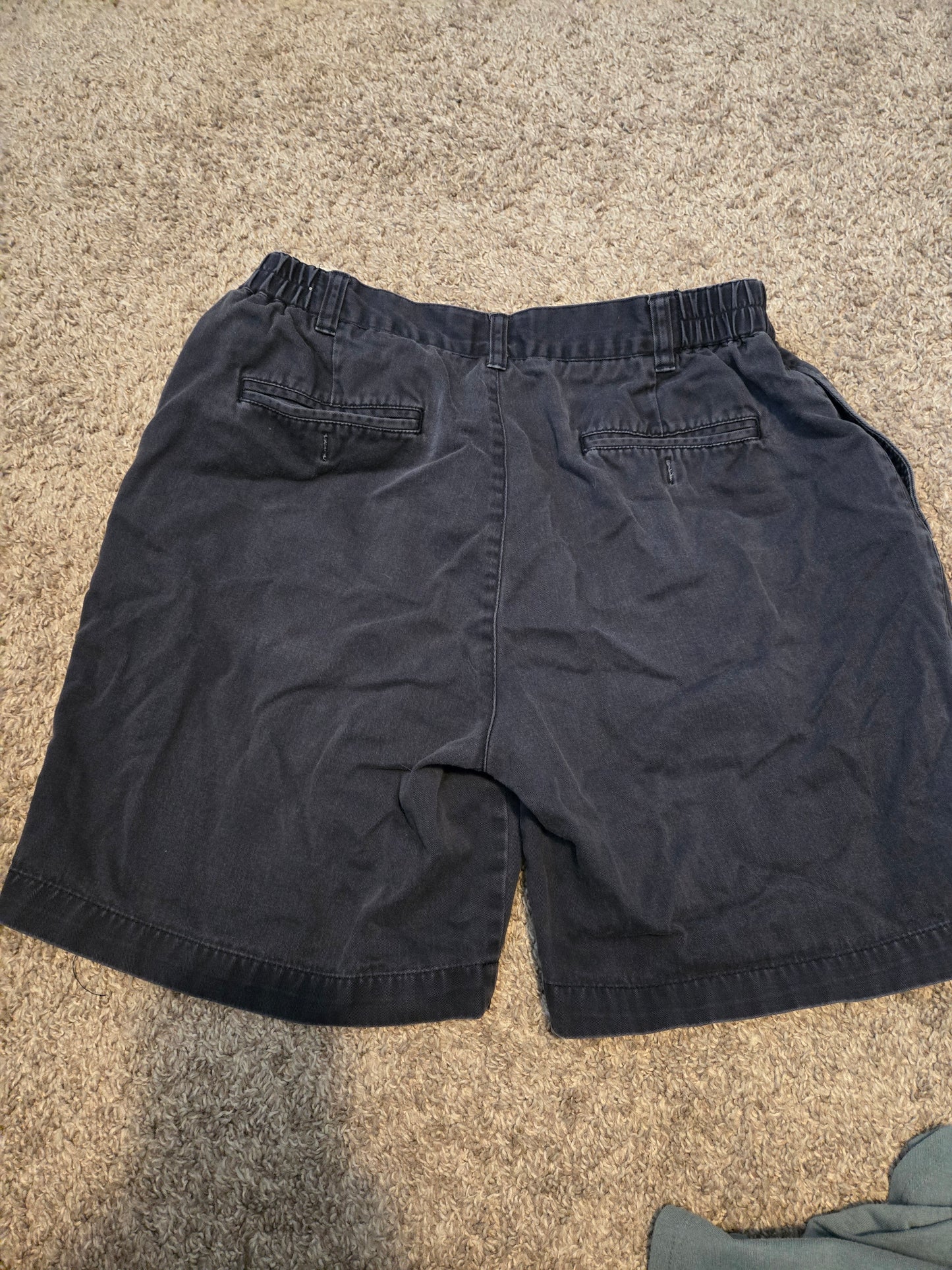 Croft & Barrow Faded Black Shorts