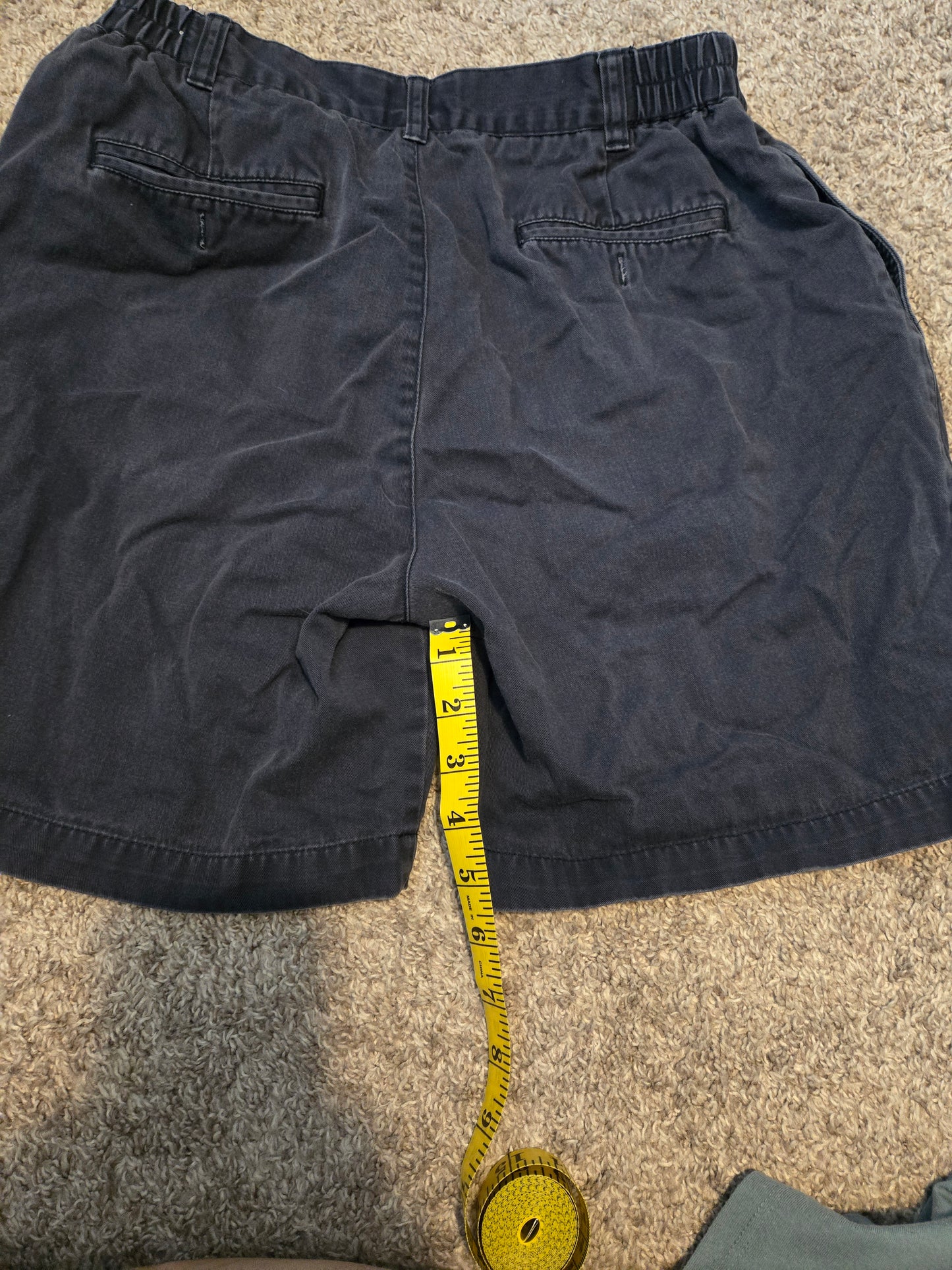 Croft & Barrow Faded Black Shorts