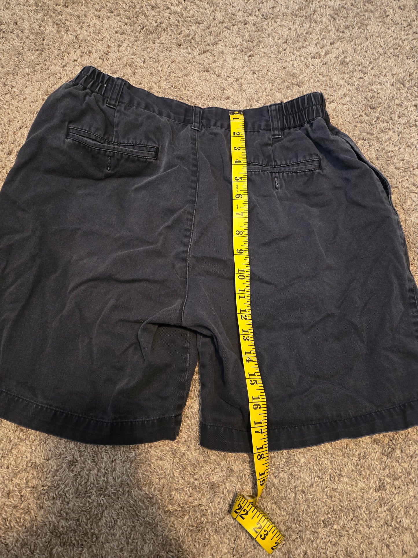 Croft & Barrow Faded Black Shorts