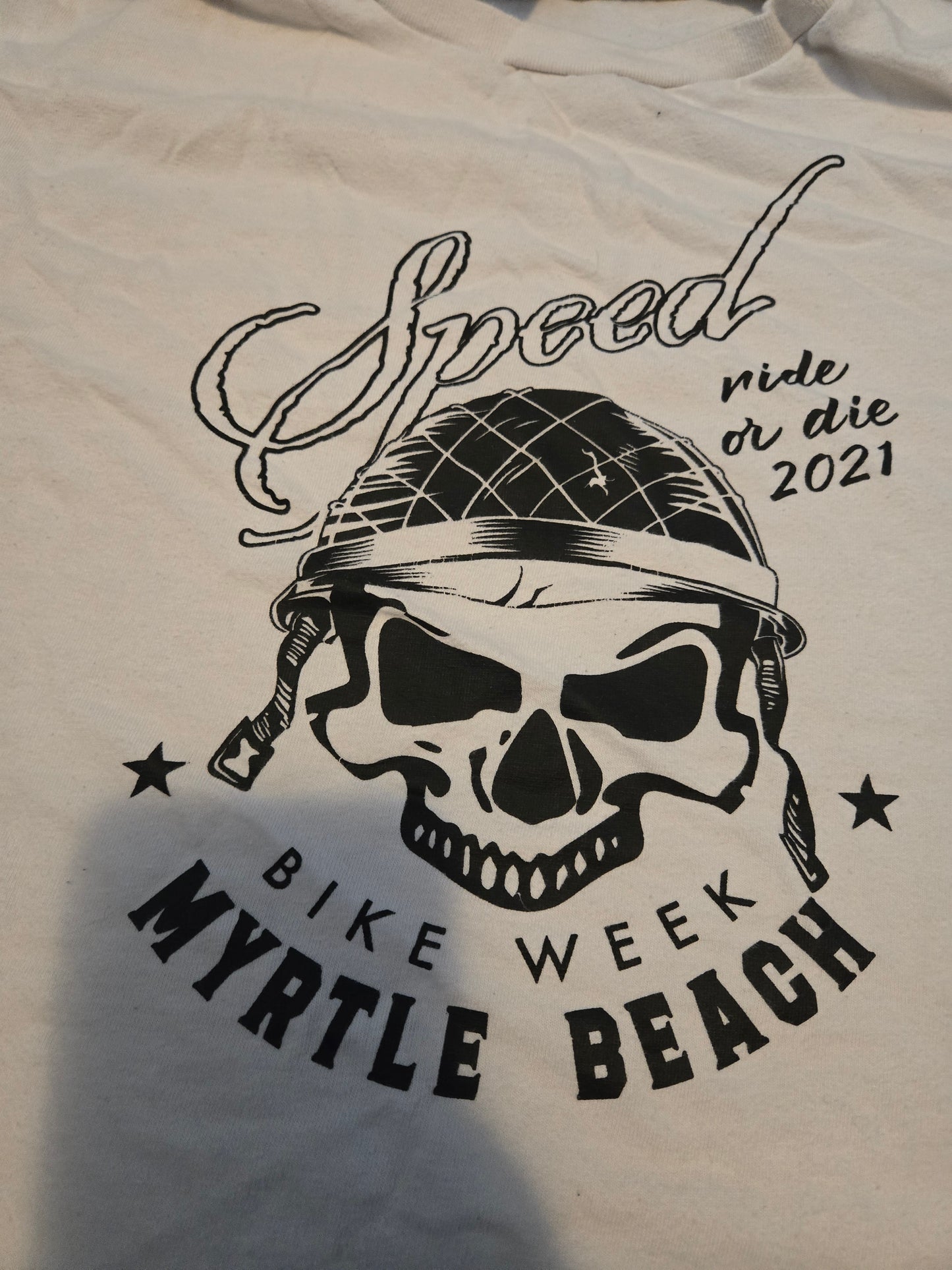 Ride or Die Myrtle Beach 2021 Short Sleeve Graphic TShirt