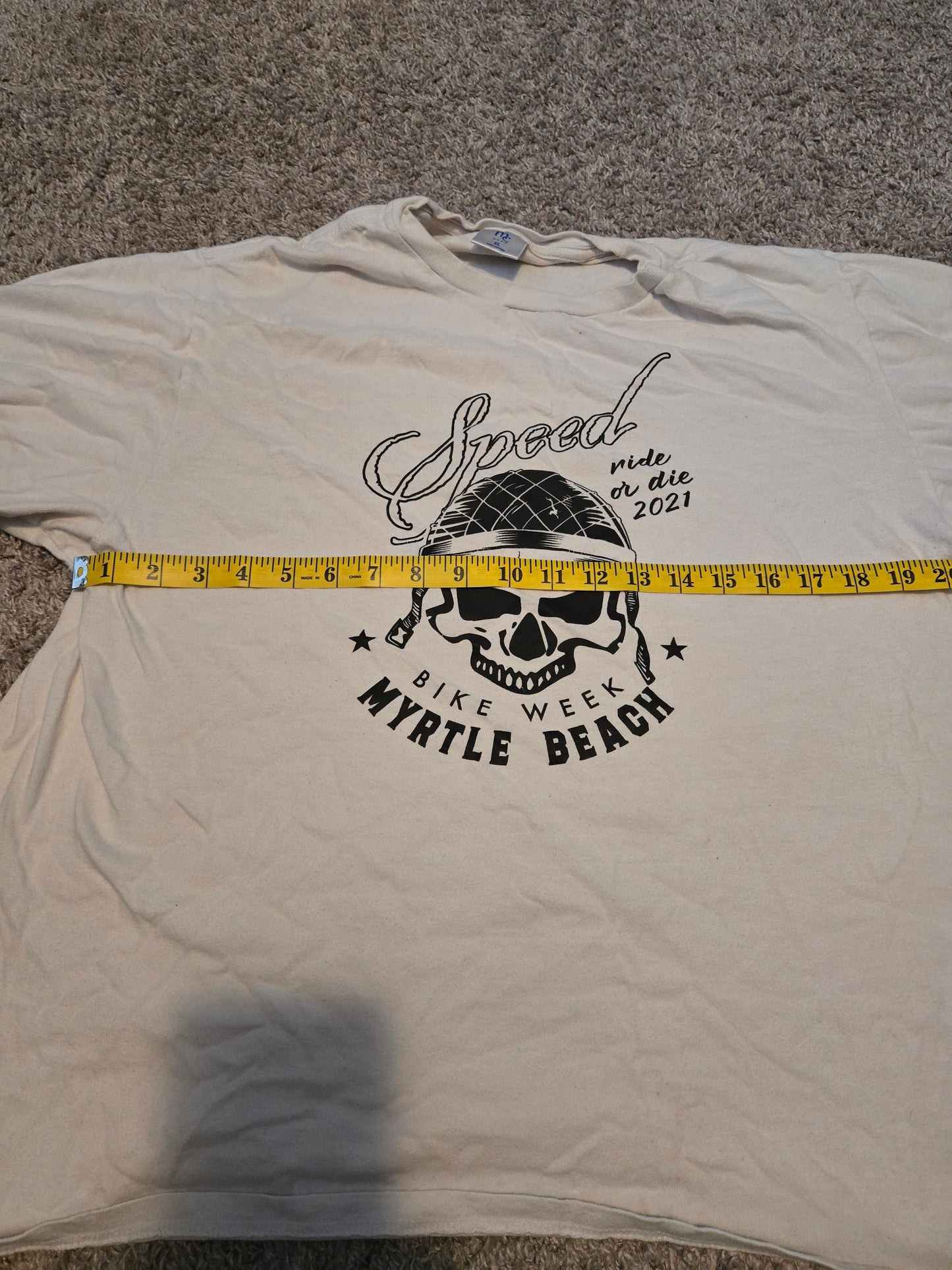 Ride or Die Myrtle Beach 2021 Short Sleeve Graphic TShirt