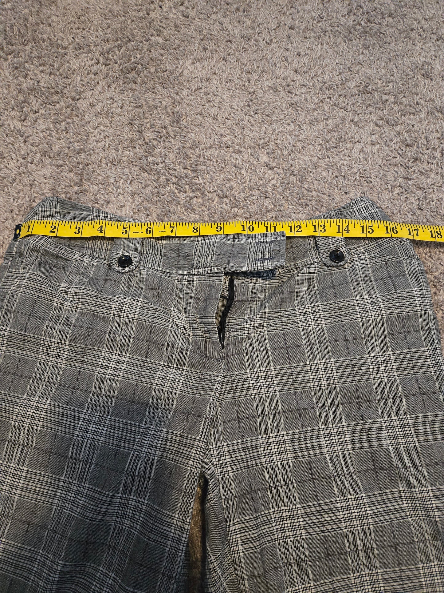 Maurice Gray and White Plaid Shorts