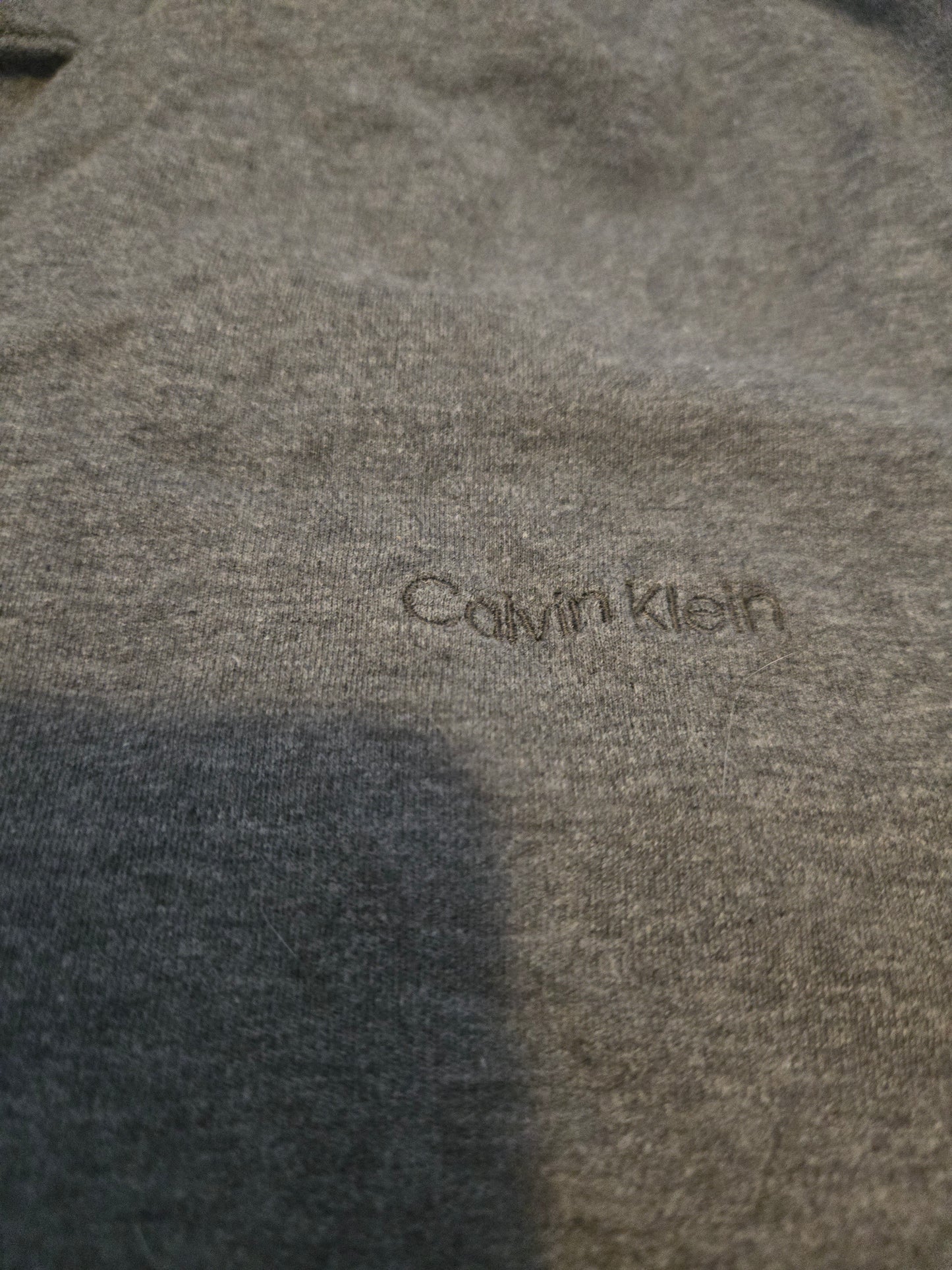 Calvin Klein Gray Short Sleeves Polo Shirt
