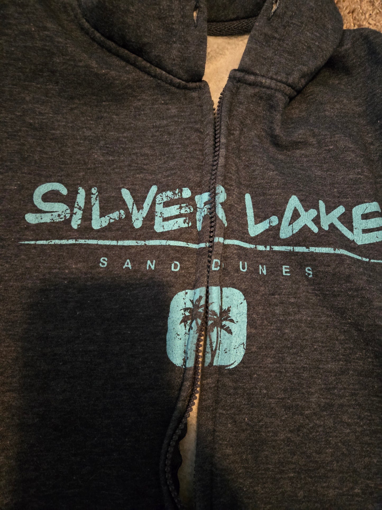 Silver Lakes Dunes Zip Up Long Sleeve Hoodie