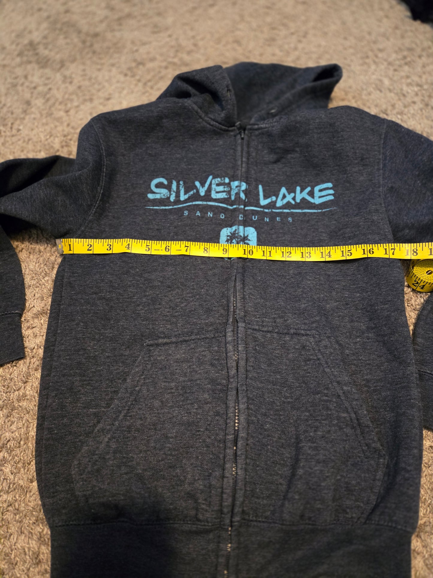 Silver Lakes Dunes Zip Up Long Sleeve Hoodie