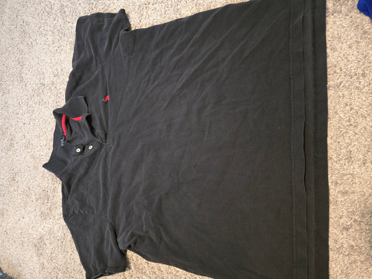 US Polo Assoc Black Short Sleeve Polo Shirt