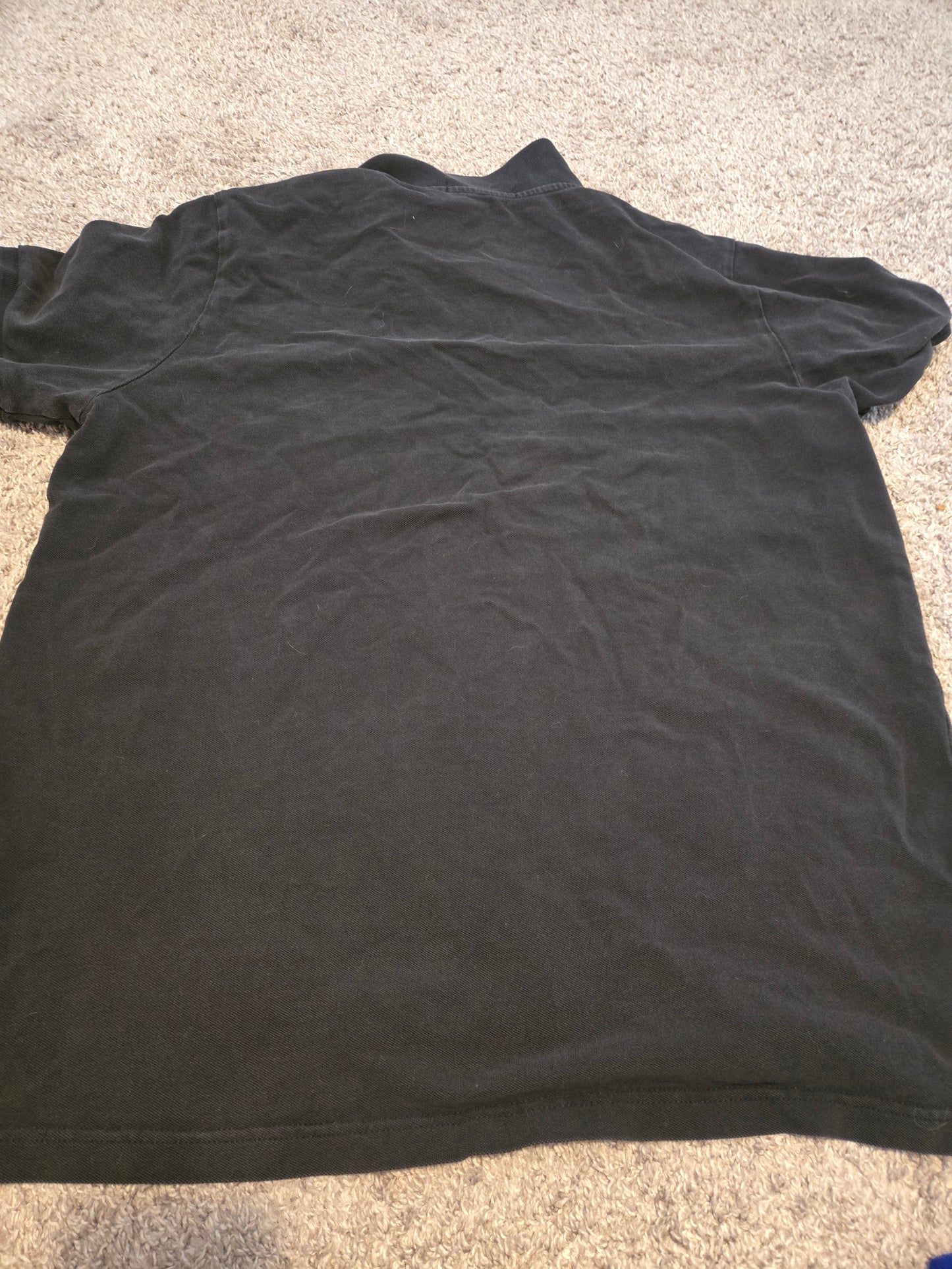 US Polo Assoc Black Short Sleeve Polo Shirt