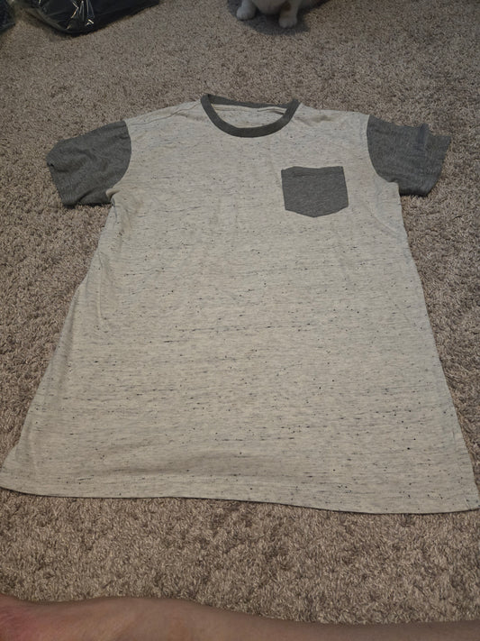 Gray Short Sleeve Shirt