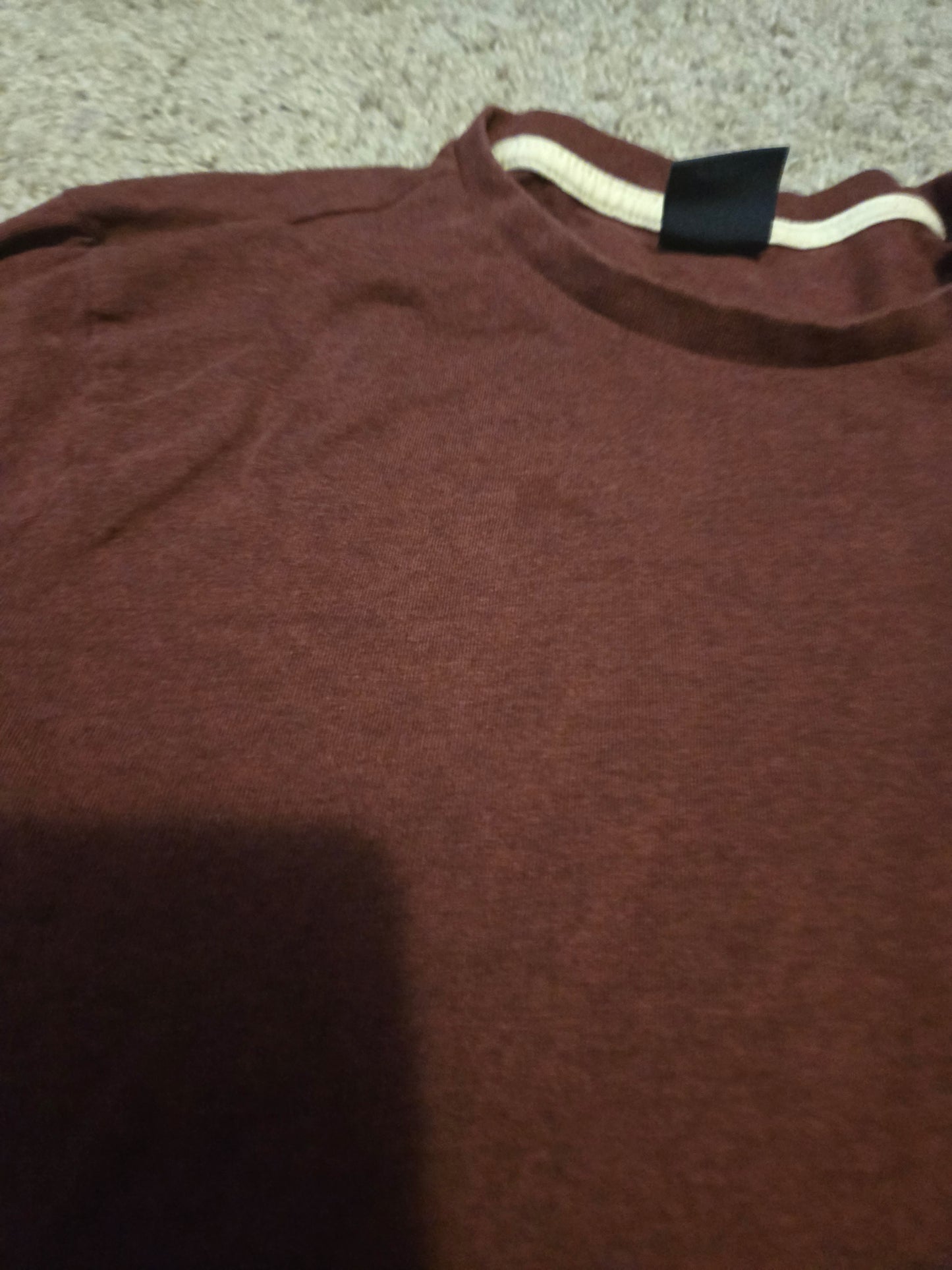 US Polo Assoc Red Long Sleeve Polo Shirt