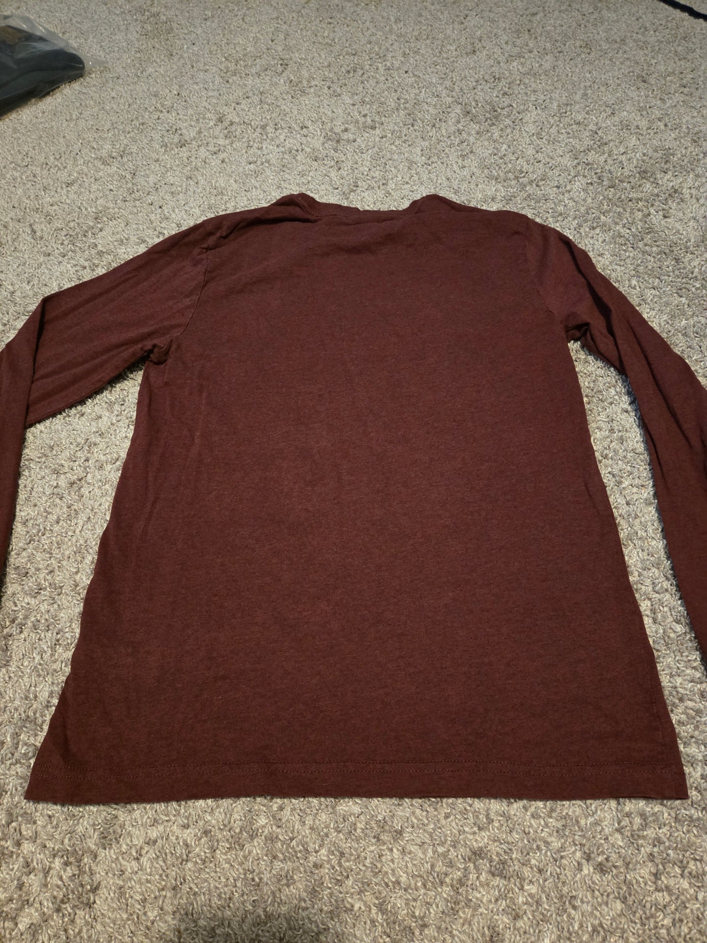 US Polo Assoc Red Long Sleeve Polo Shirt