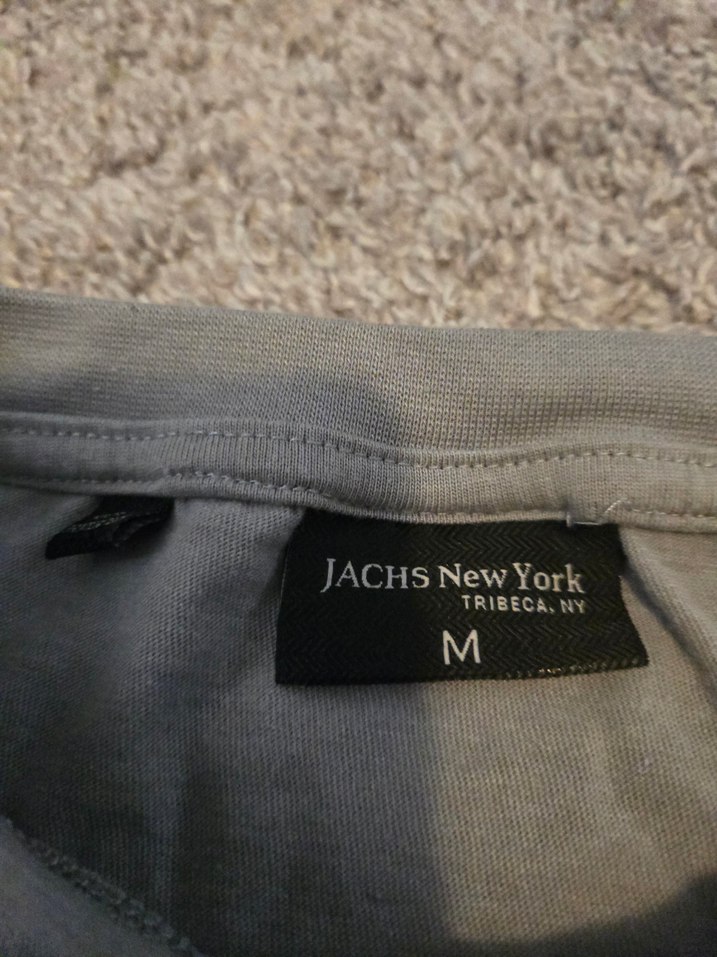Jachs NY Gray Long Sleeve Shirt