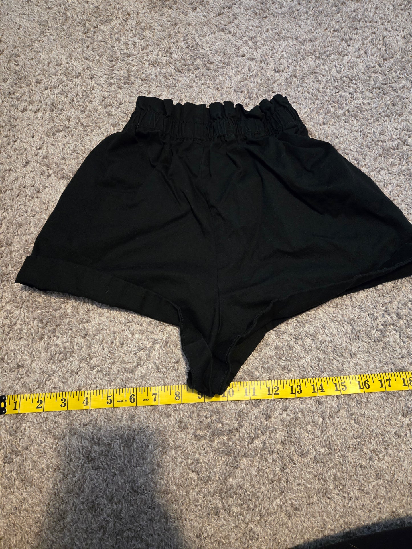 Wild Filole Black Mini Bootie Shorts Size XS
