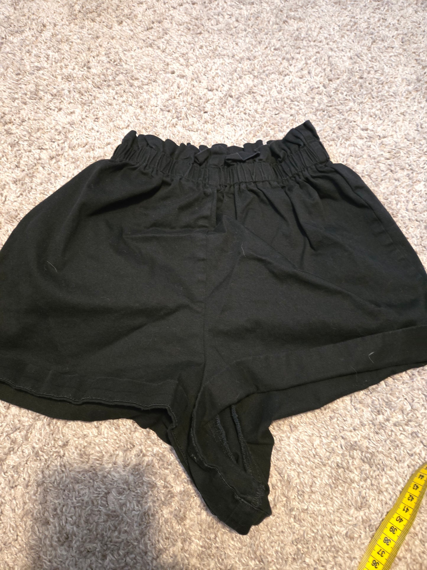 Wild Filole Black Mini Bootie Shorts Size XS