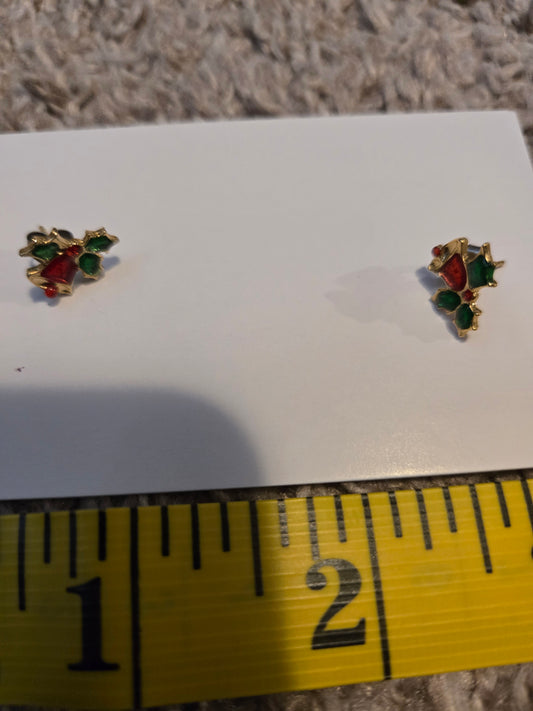 bell and holly earrings