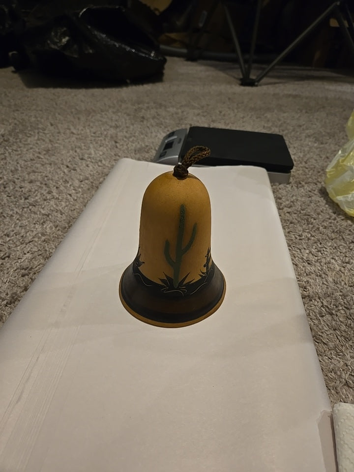 Vintage Southwestern Ceramic Bell