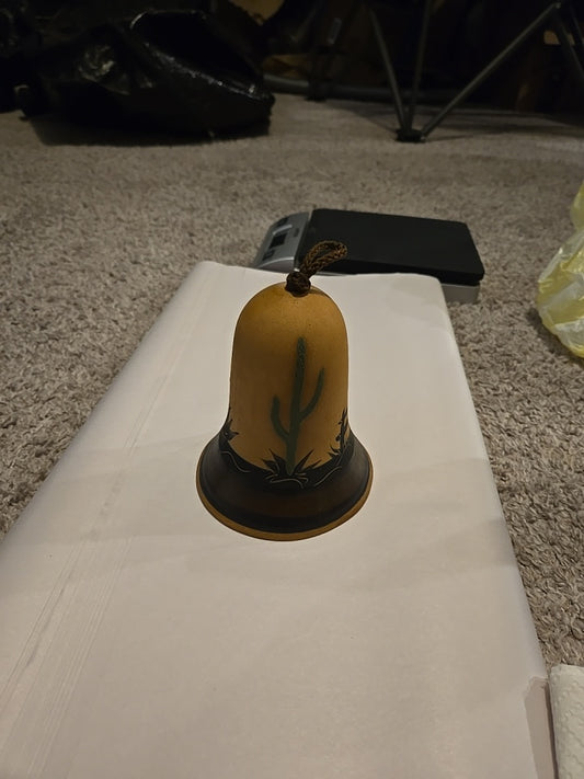 Vintage Southwestern Ceramic Bell