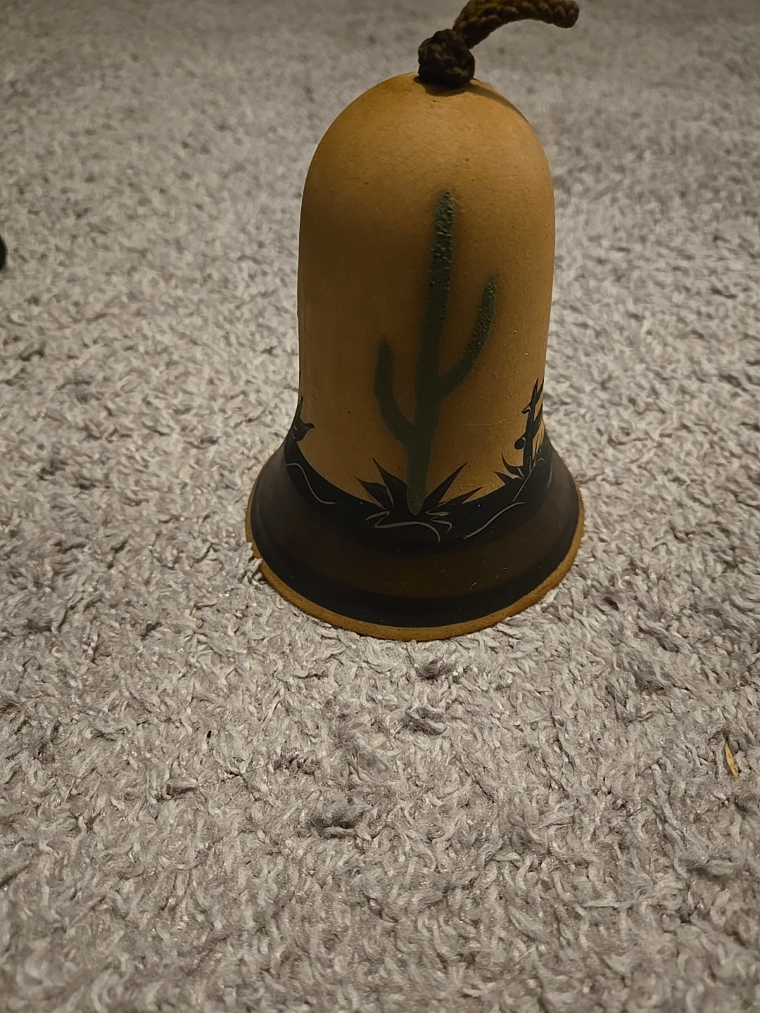 Vintage Southwestern Ceramic Bell