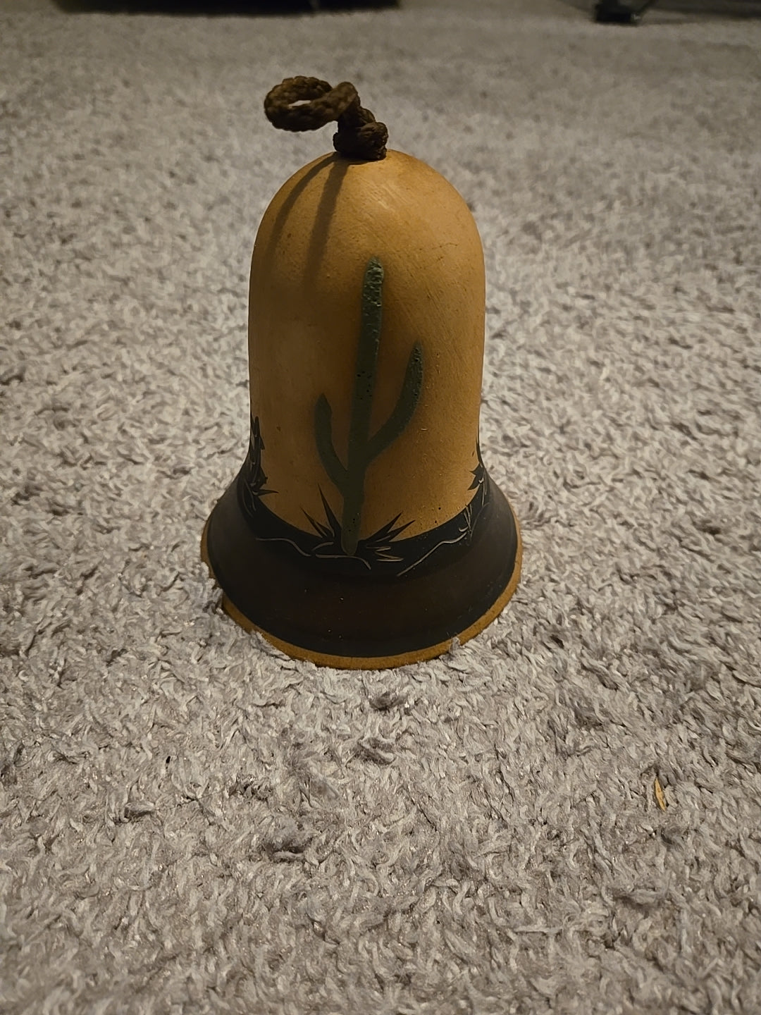 Vintage Southwestern Ceramic Bell