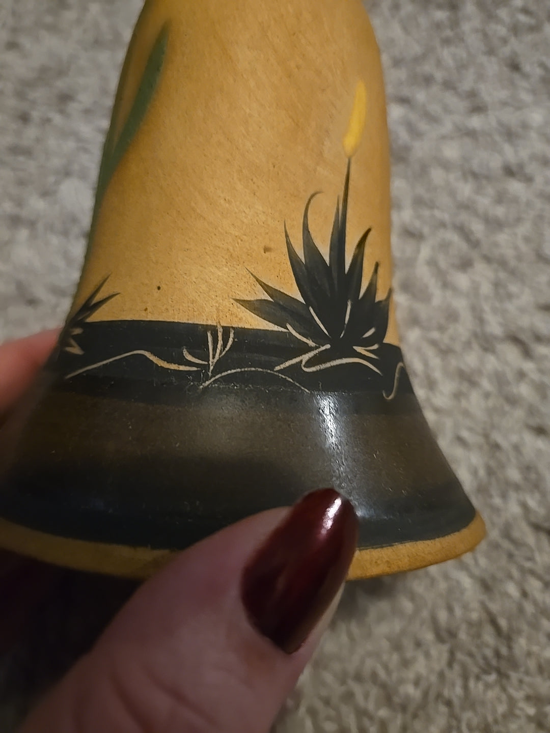 Vintage Southwestern Ceramic Bell