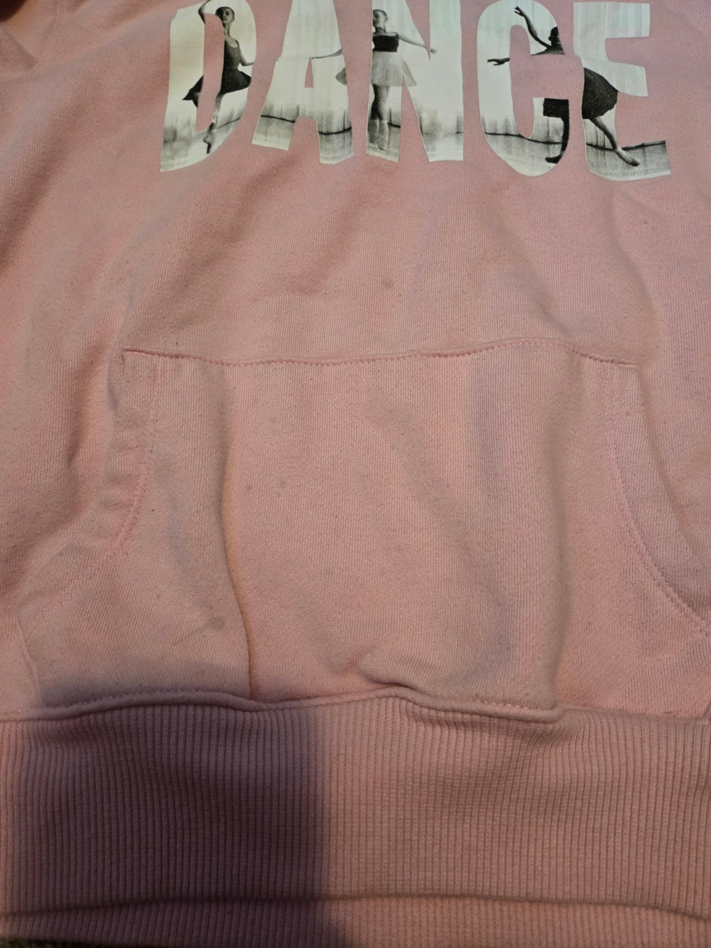 Wonder Nation Pink Hoodie Size L "Dance