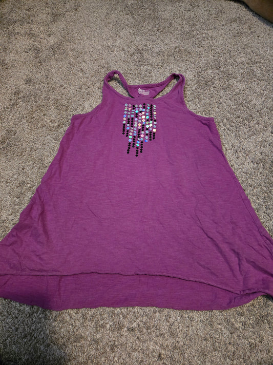 CiROO Purple Sleeveless Tank Top