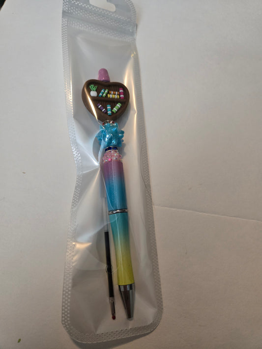 Custom beaded bling pens!! Luxury Inspired Gift.Basket filler. Journal. Collect! A