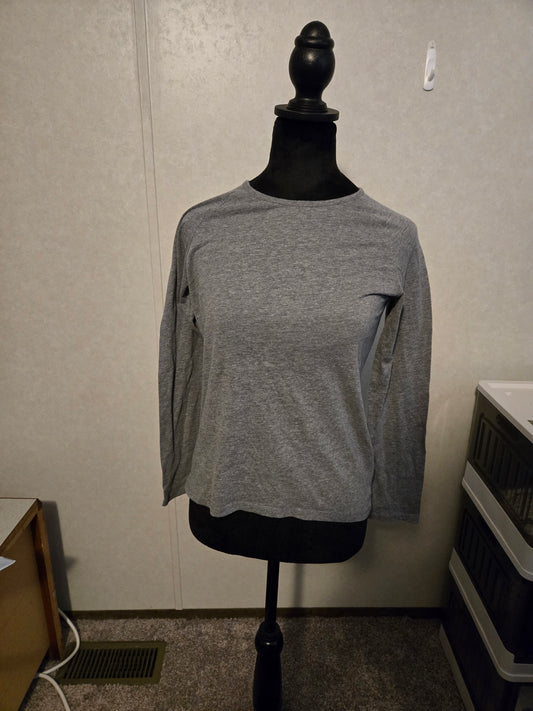 PLACE Kids Long Sleeve Shirt Sz 2XL 16 Heather  Gray