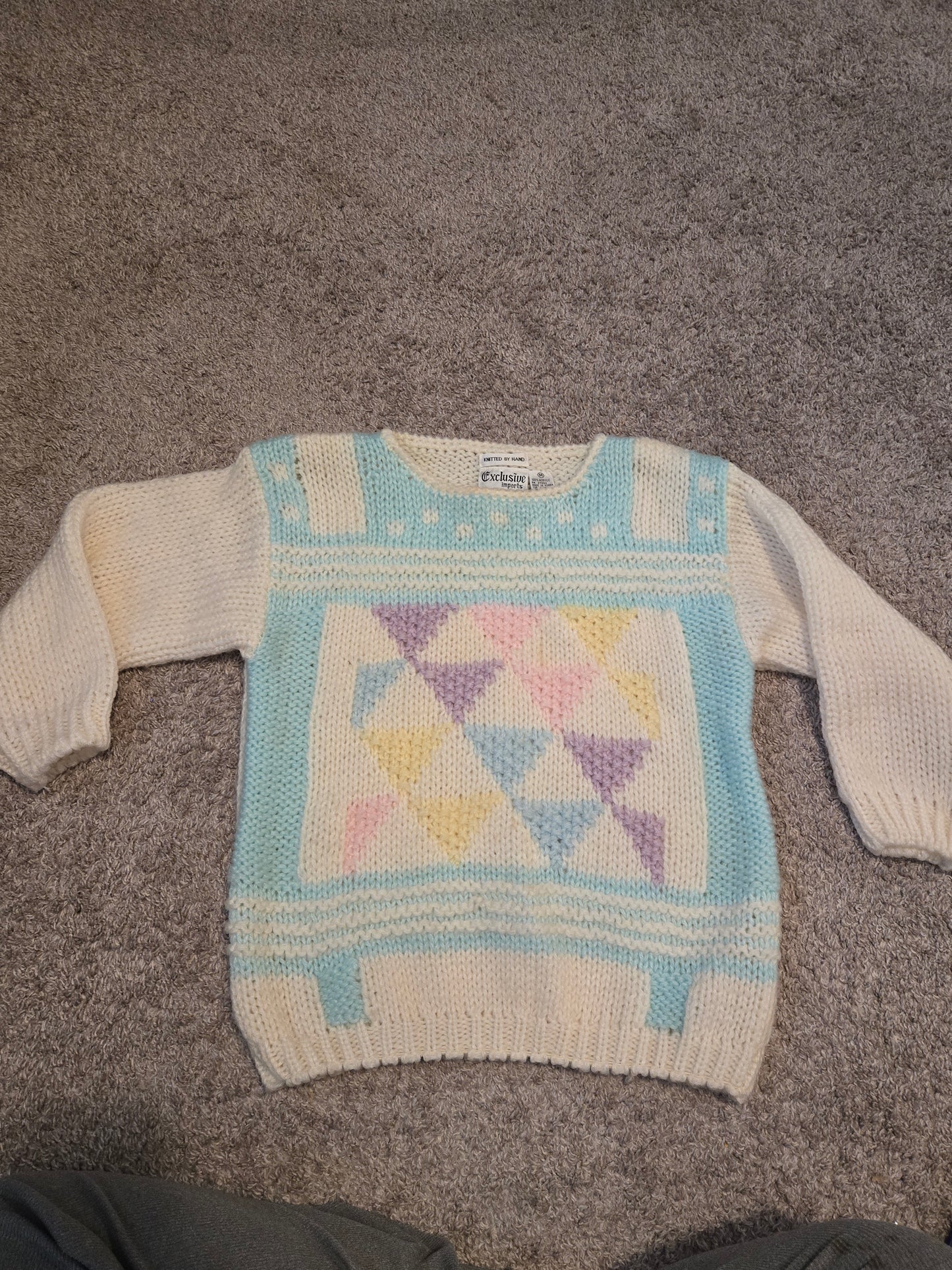 Exclusive Imports Hand Knitted Sweater