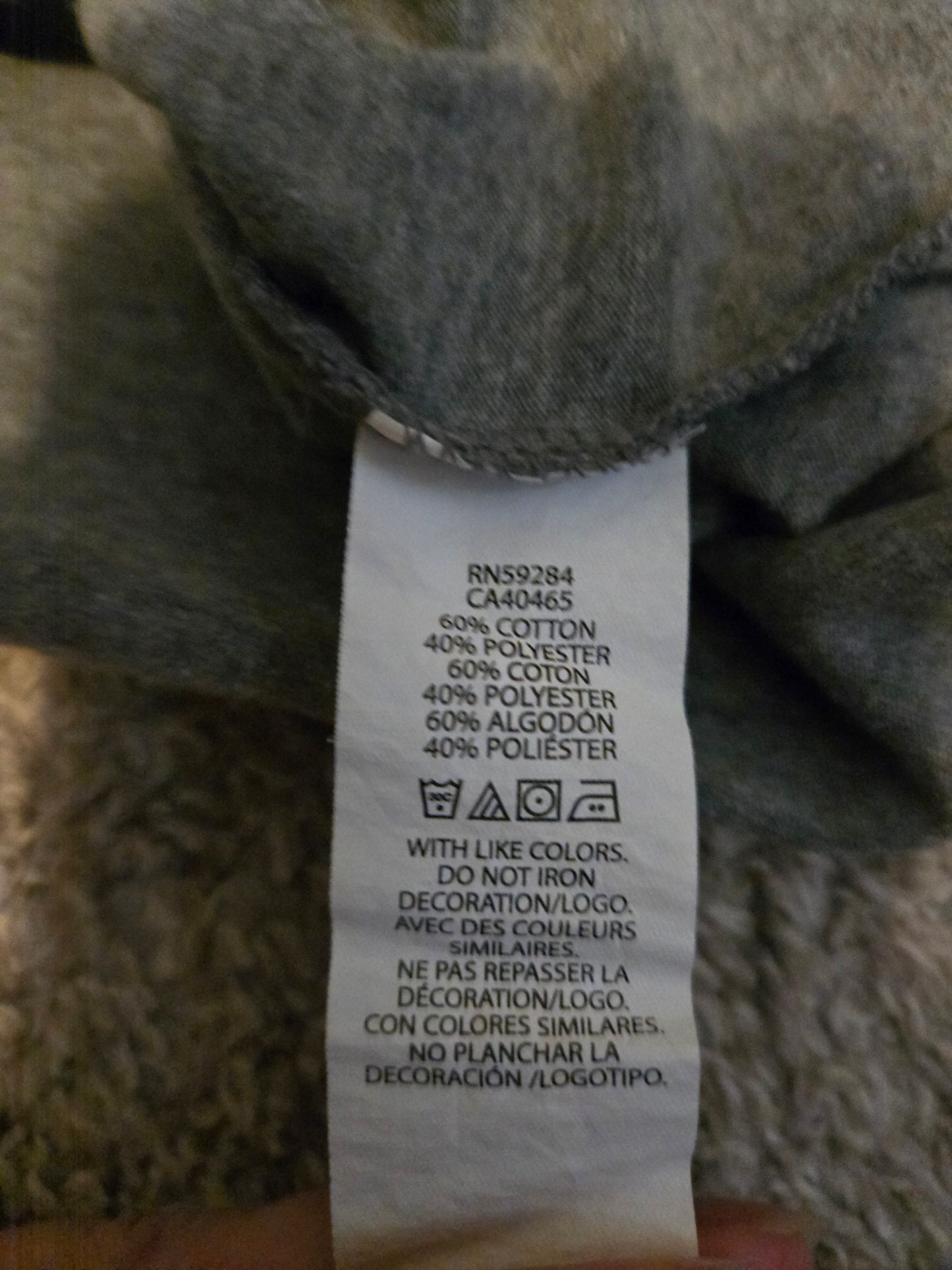 PLACE Kids Long Sleeve Shirt Sz 2XL 16 Heather  Gray