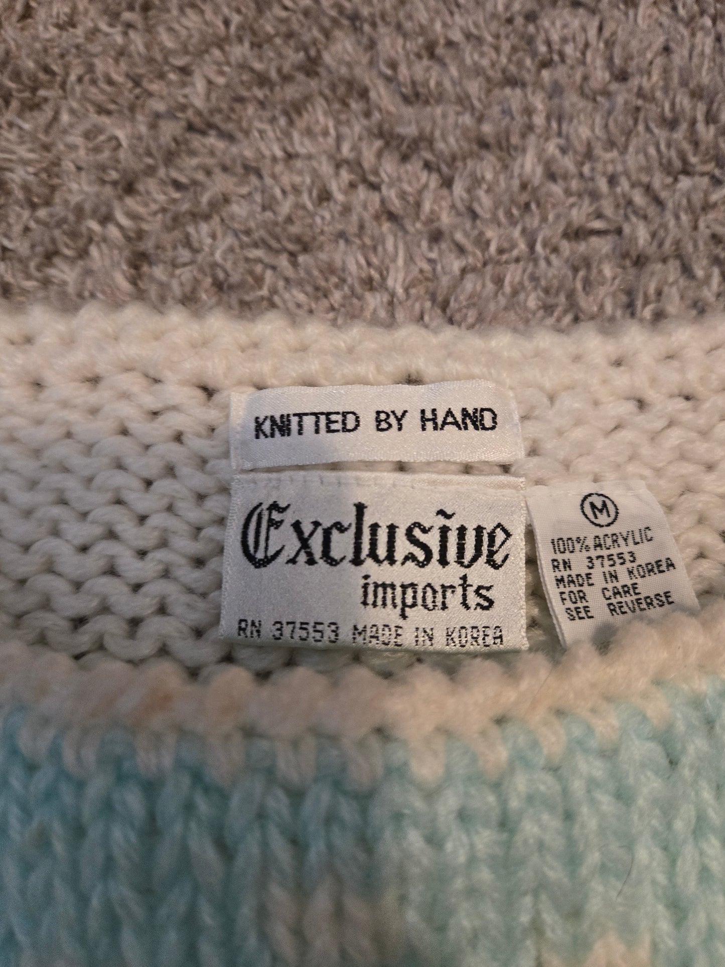 Exclusive Imports Hand Knitted Sweater