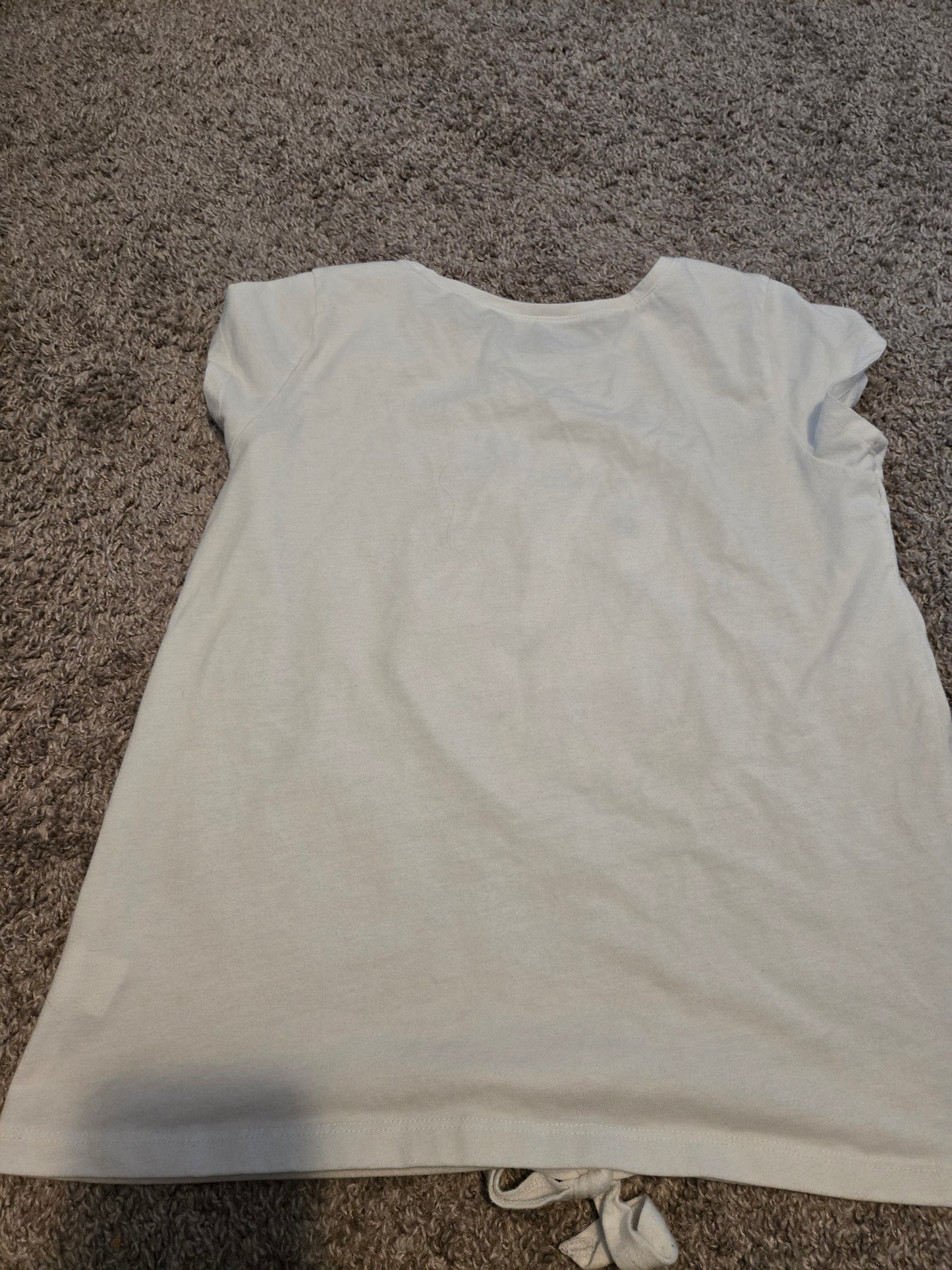 The Children's Place Girls white short sleeve Unicorn Magic Size XL TG 14