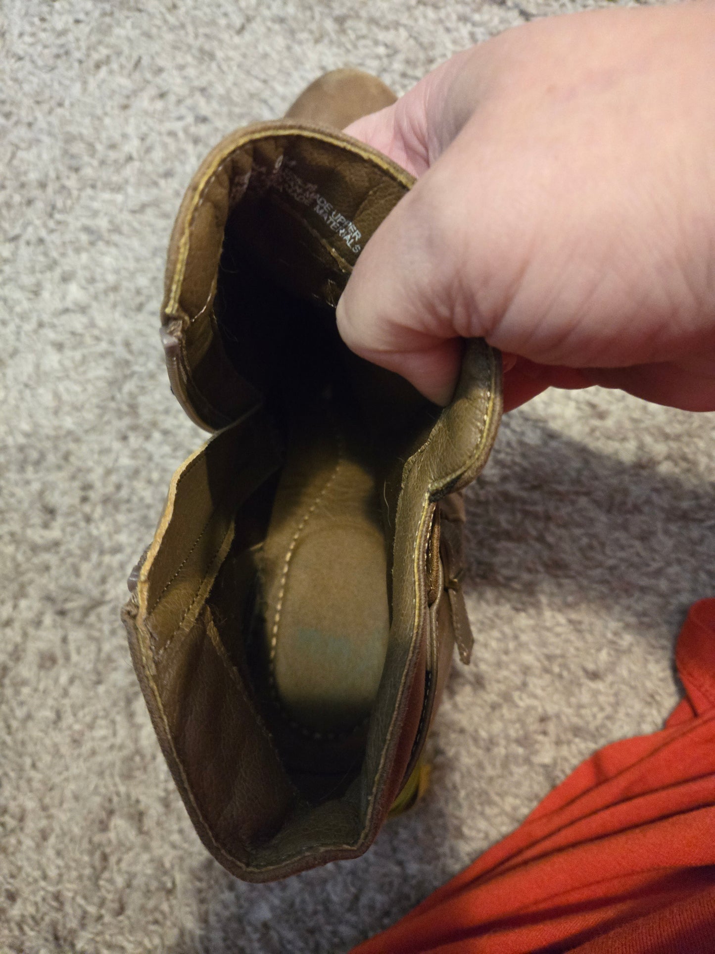 Womens Brown Ankle Boots Size 9
