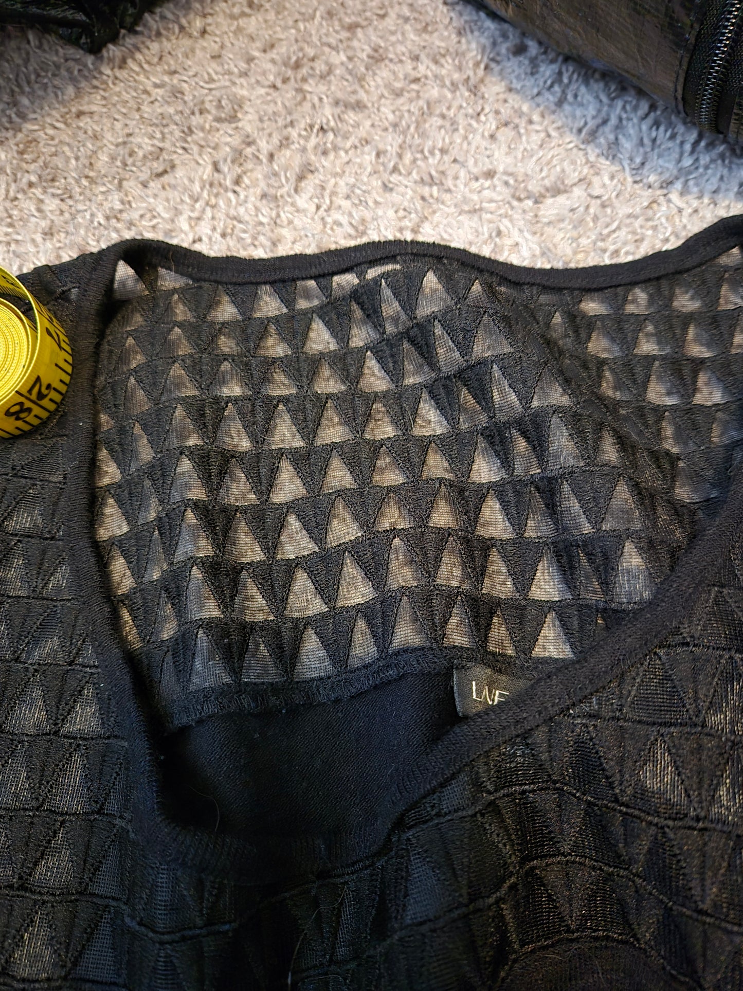 Lane Bryant Black Long Sleeve Shirt