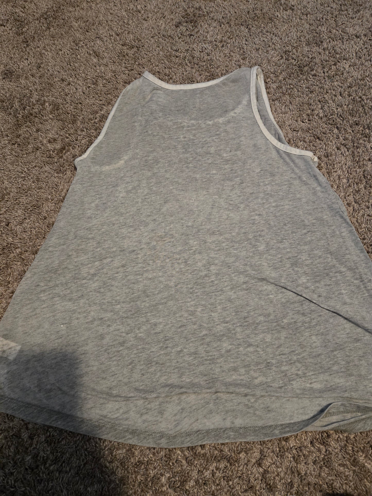 Love Justice 2004 Youth Gray Sleeveless Tank Top