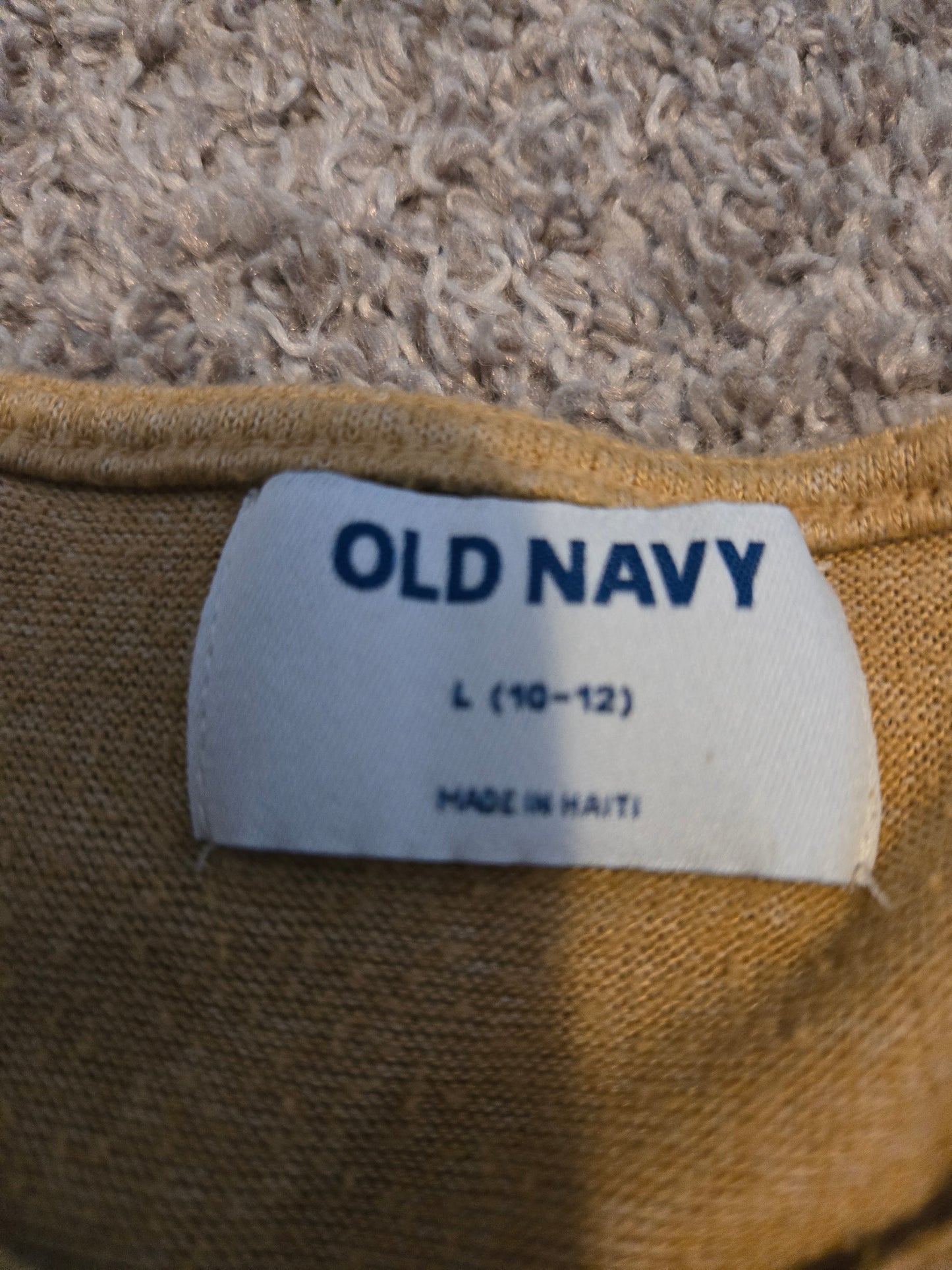 Old Navy Tan Long Sleeve Sweater - Size L