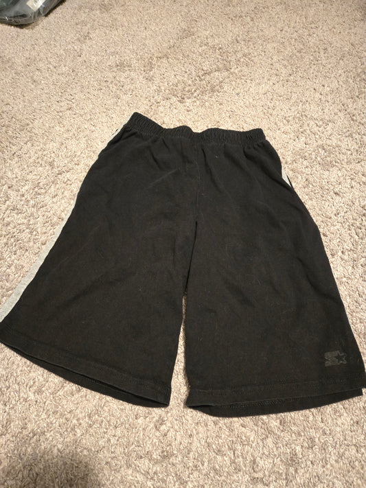 Boys Athletic Basketball Shorts Black Starter Brand Youth Large 10-12