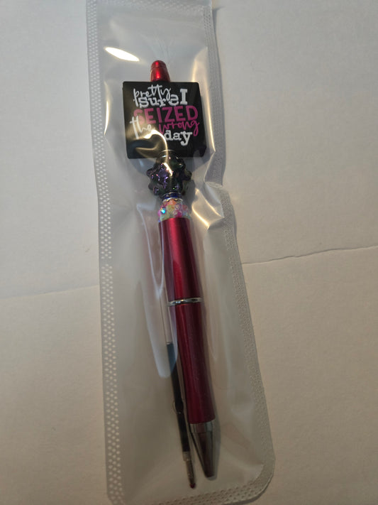 Custom beaded bling pens!! Luxury Inspired Gift.Basket filler. Journal. Collect! B