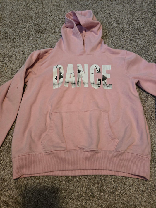Wonder Nation Pink Hoodie Size L "Dance