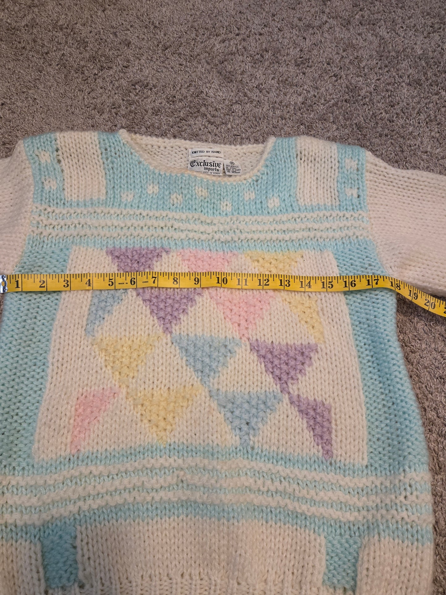 Exclusive Imports Hand Knitted Sweater